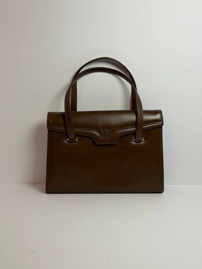 Givenchy Vintage Brown Leather HandBag Satchel